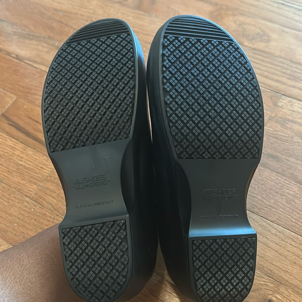 Lila Kelsey Juno Shoes For Crews Black Professional Clogs Size US8 EU38.5. NWB - Picture 6 of 11